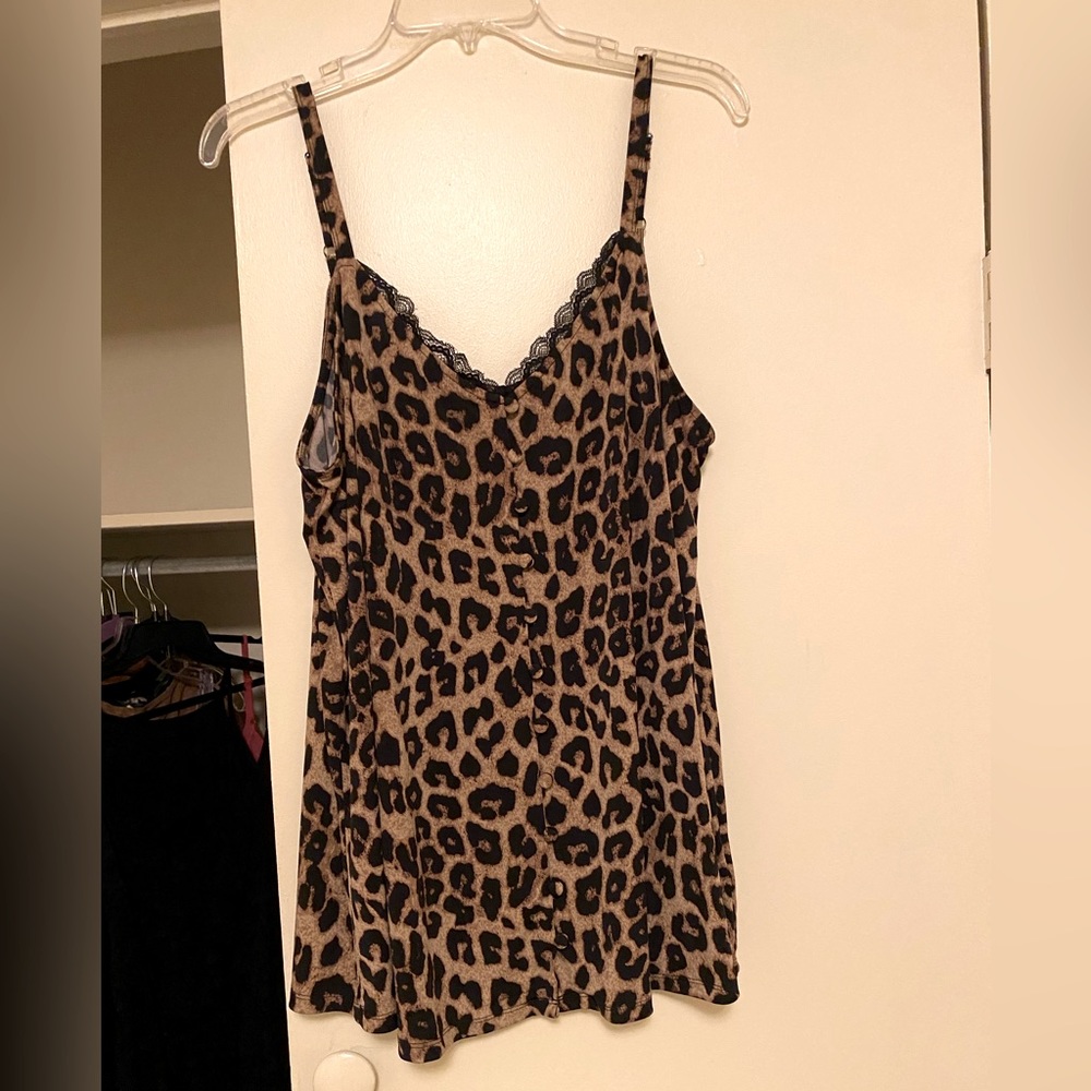 Torrid cheetah tank